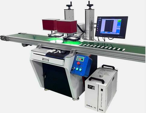 抗原檢測(cè)試劑盒視覺(jué)定位 流水線激光打標(biāo)機(jī)