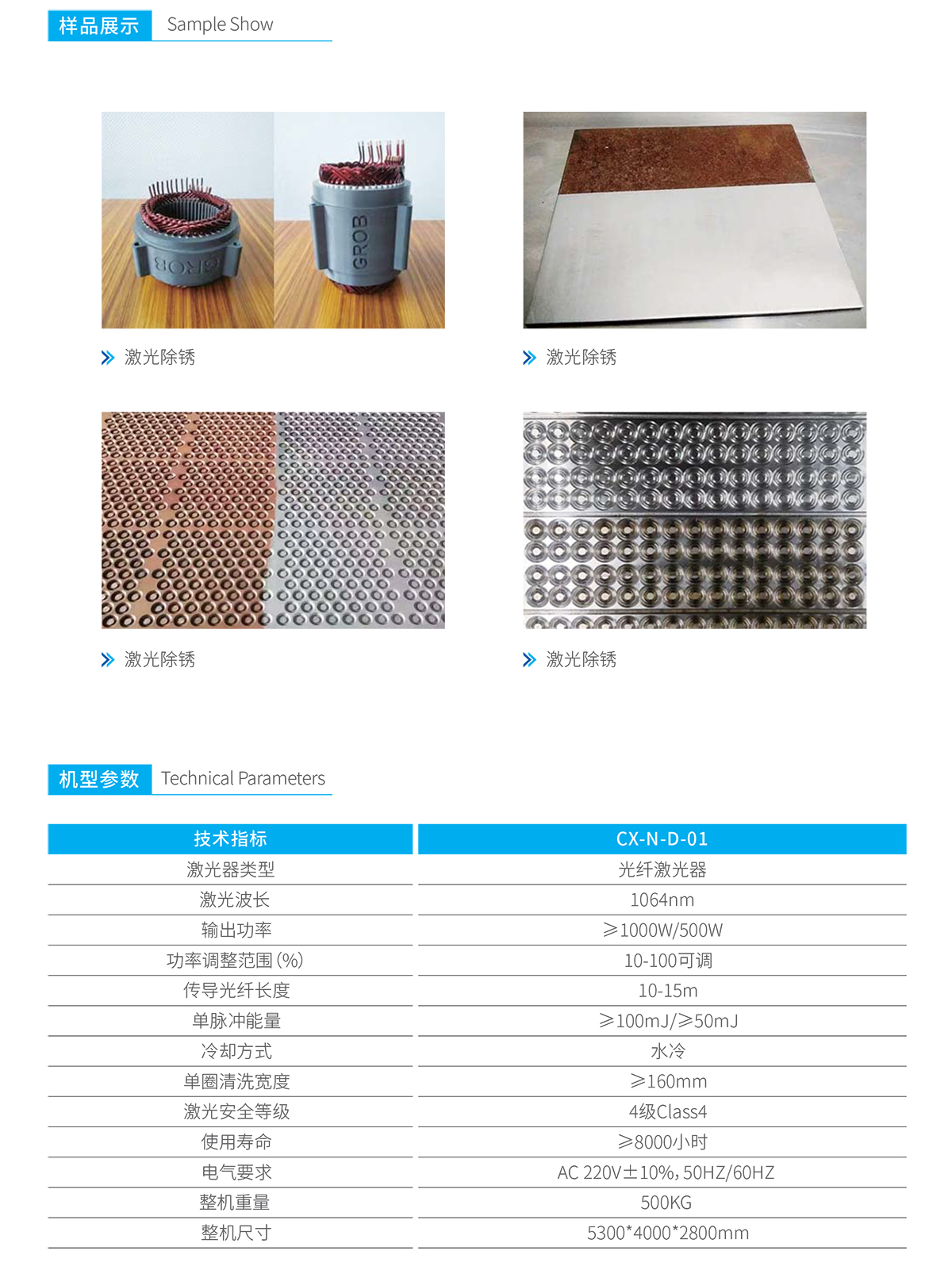 激光剝漆、除銹、清洗設備